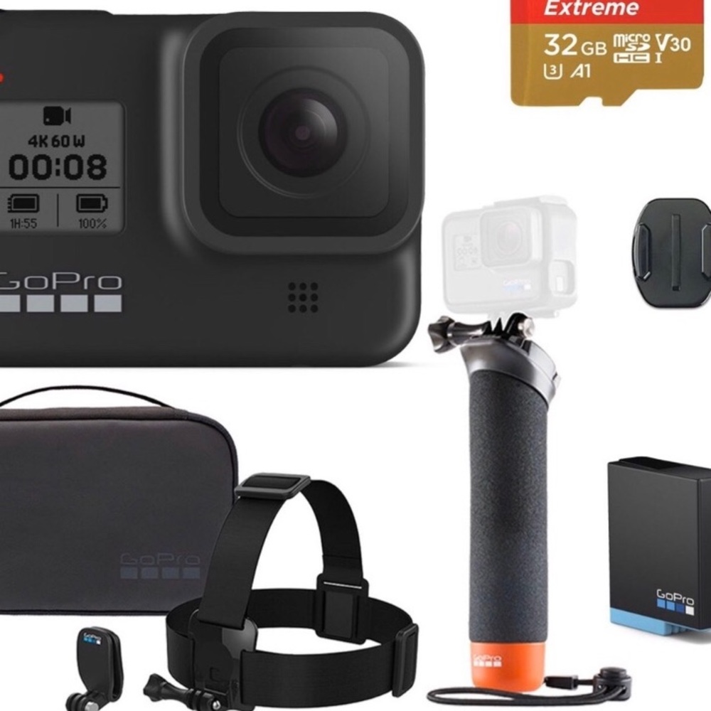 GoPro Hero 7 Black + SanDisk 32G + Adventure Kit!